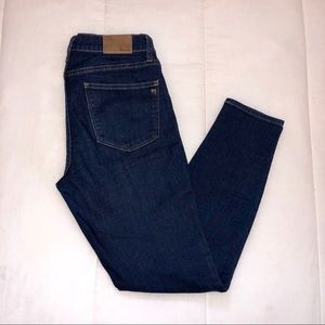 Madewell Skinny Skinny Jeans in Hayes Wash size 30
